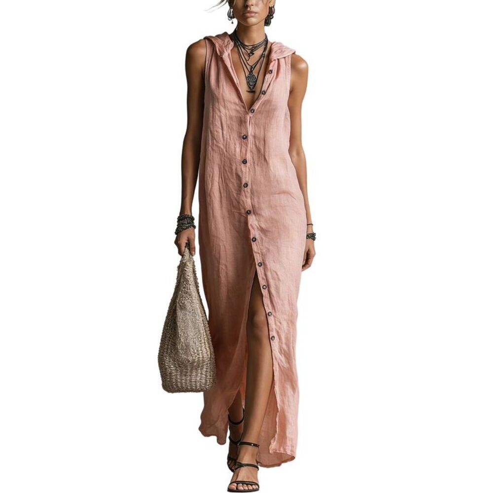 Olivia Taylor Womens  Sleeveless Maxi Dress